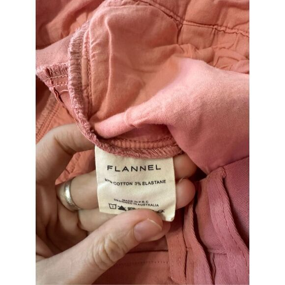 NWT Flannel Chino Pink Pants Size 3 ( or L) - Picture 9 of 12